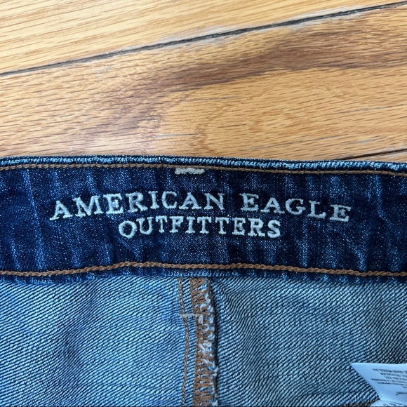 American eagle hi-rise festival cutoff denim jean shorts - Picture 5 of 7